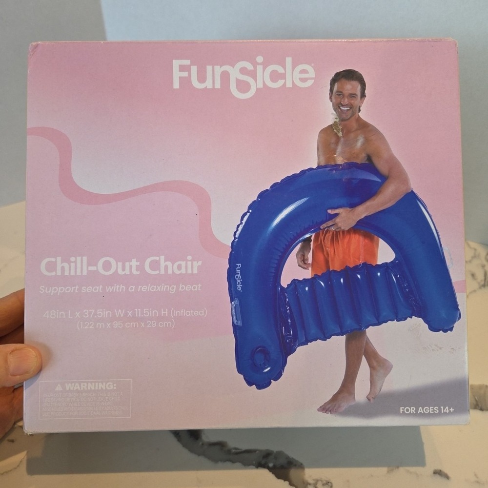 NEW Funsicle chill-out chair Pool‎ Toy Summer Fun Water